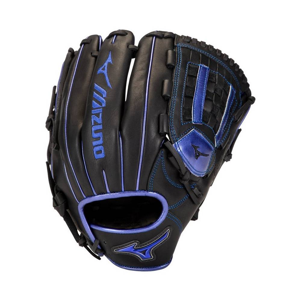 Mizuno Men's MVP Prime SE Pitcher Baseball Glove 12" Black/Royal (312841-FZV)